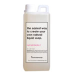 kemasan liquid castile soap base low foam 1 liter
