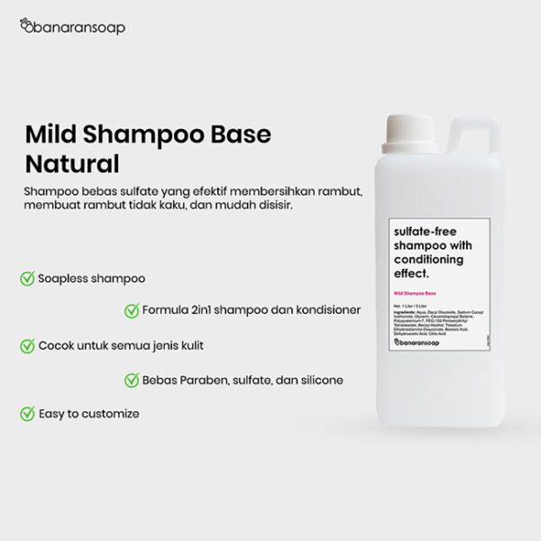 feature mild shampoo base
