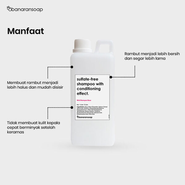 manfaat mild shampoo base