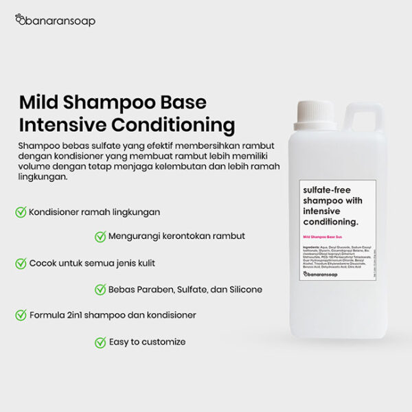 feature mild shampoo base intensive conditioning