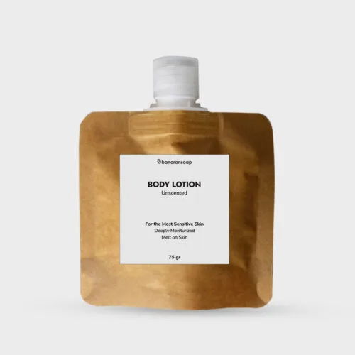 body lotion unscented pouch 75 gr